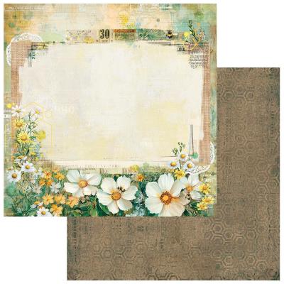 49 and Market Botanical Buzz Designpapier - Meadow