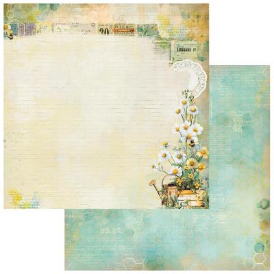 49 and Market Botanical Buzz Designpapier - Lush