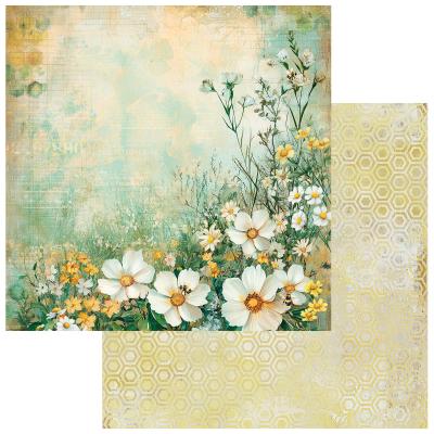 49 and Market Botanical Buzz Designpapier - Cheerful