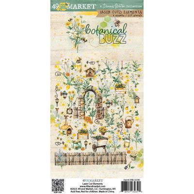 49 And Market Botanical Buzz - Laser Cut Outs Element