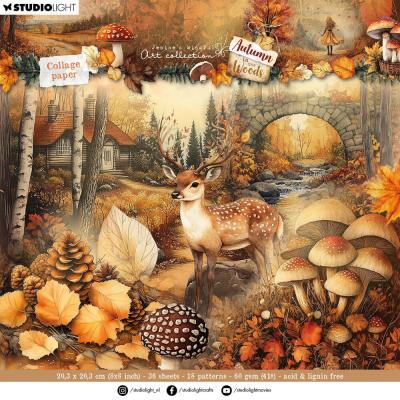 StudioLight Autumn in the Woods - Collage Paper