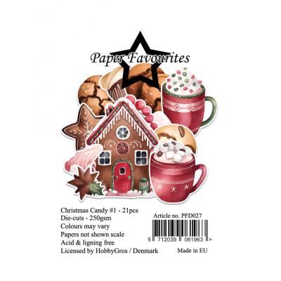 Paper Favourites Die-Cuts - Christmas Candy #1