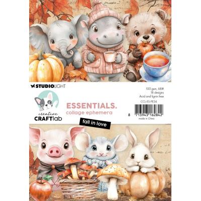 StudioLight Creative Craftlab Fall in Love - Collage Ephemera