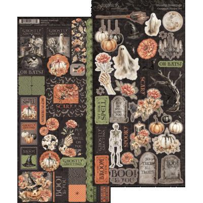 Graphic 45 Ghostly Greetings - Sticker