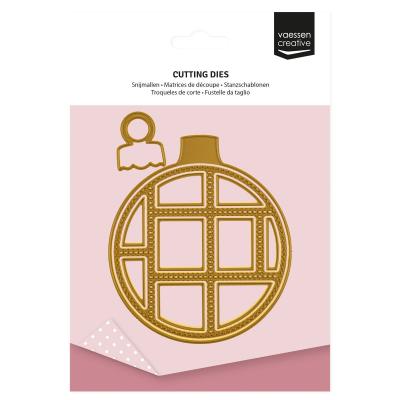 Vaessen Creative Cutting Dies - Weihnachtskugel