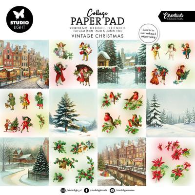 StudioLight Vintage Christmas - Collage Paper Pad