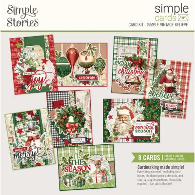 Simple Stories Simple Vintage Believe - Simple Cards Kit