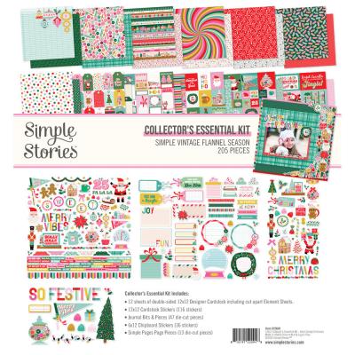 Simple Stories Hard Candy Christmas - Collector's Essential Kit