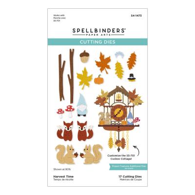 Spellbinders Cutting Dies - Cuckoo Cottage - Harvest Time