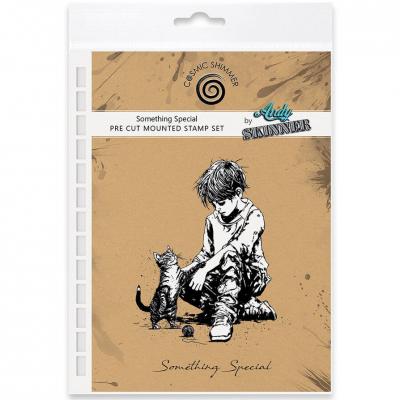 Katy Sue Designs Andy Skinner Pre Cut Rubber Stamps - Something Special