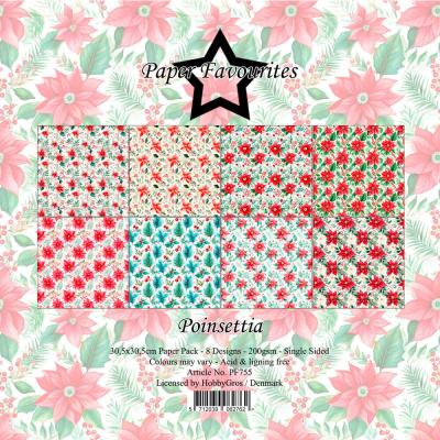 Paper Favourites Paper Pad - Poinsettia
