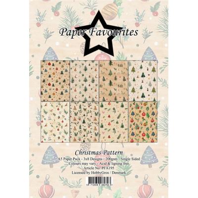 Paper Favourites Paper Pad - Christmas Pattern