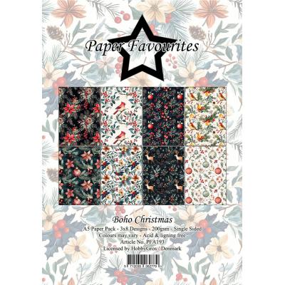 Paper Favourites Paper Pad - Boho Christmas