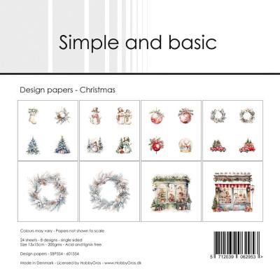 Simple and Basic Christmas Paper Pad