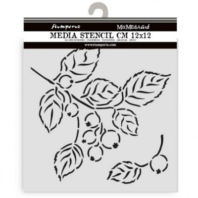 Stamperia Whispering Woods Stencil - Berries
