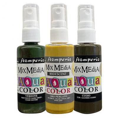 Stamperia Whispering Woods - Aquacolor Paint Kit