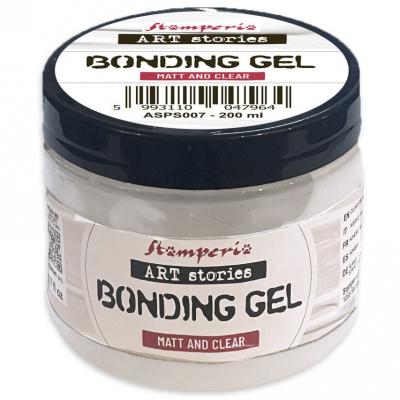 Stamperia Art Stories Misty Paint - Texture PasteBonding Gel Matt And Clear