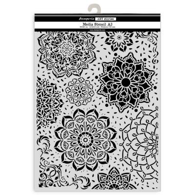 Stamperia Art Stories A3 Big Stencil - Mandala