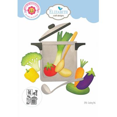 Elizabeth Craft Designs Living It Up Dies - Cooking Pot