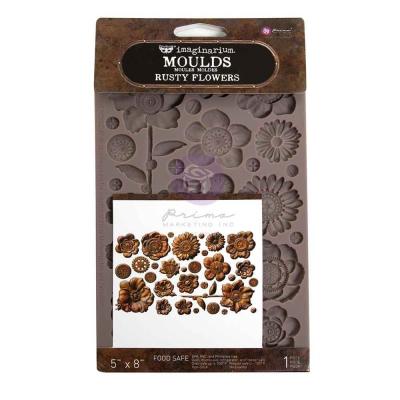 Prima Marketing Re-Design Mould - Rusty Flowers