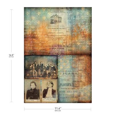 Prima Marketing Finnabair Decoupage Fiber - Chestnut Street