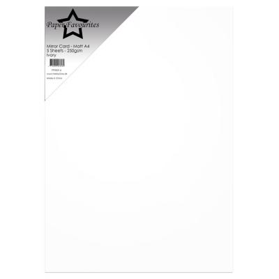 Paper Favourites Mirror Cardstock - Ivory