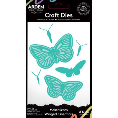 Arden Creative Studio Laurel Grove Craft Die Set - Winged Essentials