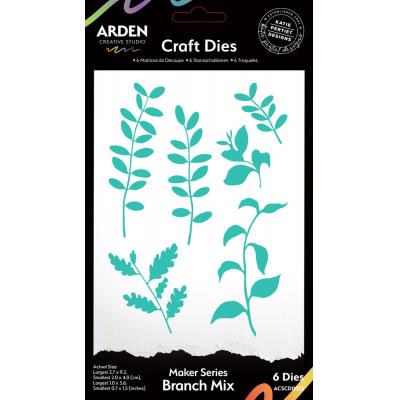 Arden Creative Studio Laurel Grove Craft Die Set - Branch Mix