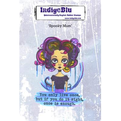 Indigo Blu Stempel - Spooky Mum