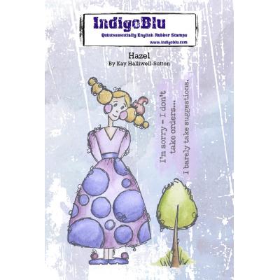 Indigo Blu Stempel - Hazel