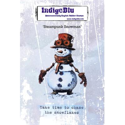 Indigo Blu Stempel - Steampunk Snowman