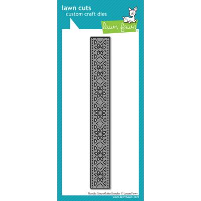 Lawn Fawn Lawn Cuts - Nordic Snowflake Border
