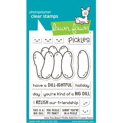 Lawn Fawn Stempel - How You Bean? Pickle Add-On