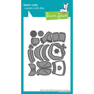 Lawn Fawn Lawn Cuts -  Build-A-Critter Winter Accessories