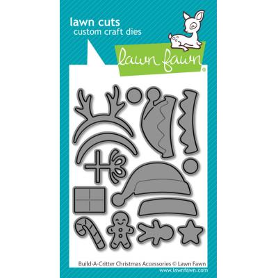 Lawn Fawn Lawn Cuts - Build-A-Critter Christmas Accessories