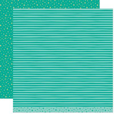 Lawn Fawn All the Sparkles Designpapier - Tourmaline