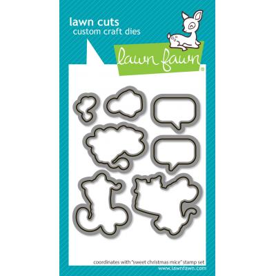 Lawn Fawn Lawn Cuts - Sweet Christmas Mice