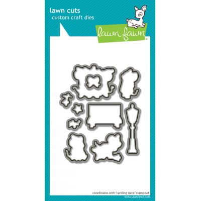 Lawn Fawn Lawn Cuts - Caroling Mice
