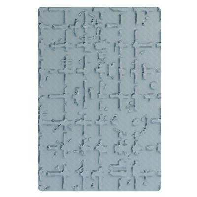 Sizzix Multi-Level Embossing Folder Seth Apter - Grid Graph