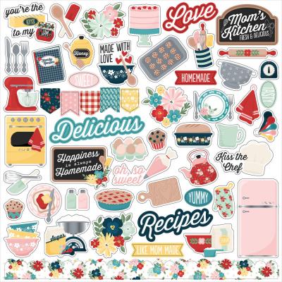 Echo Park Mom's Kitchen - Element Sticker