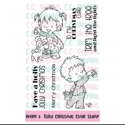 C.C. Designs Stempel - Henry & Twila Christmas