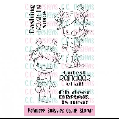 C.C. Designs Stempel - Reindeer Swissie