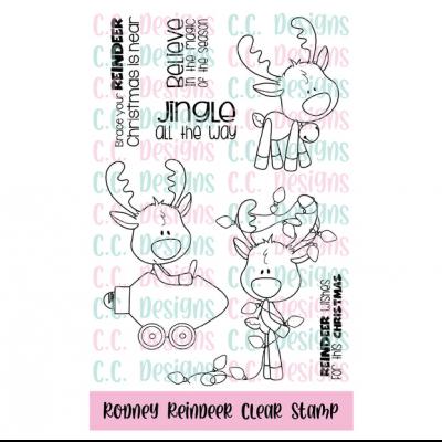 C.C. Designs Stempel - Rodney Reindeer