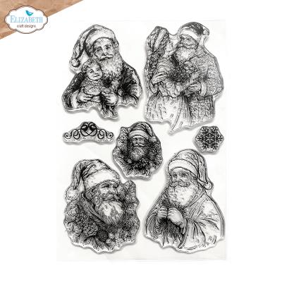 Elizabeth Craft Designs Golden Season Stempel - Santa