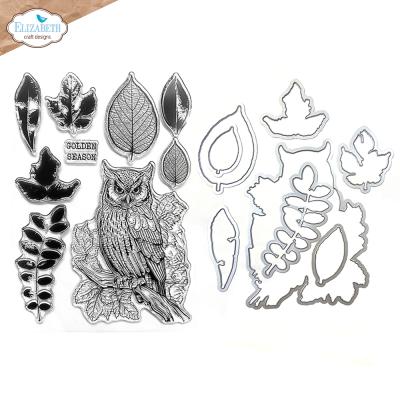 Elizabeth Craft Designs Golden Season Stamp and Die Set