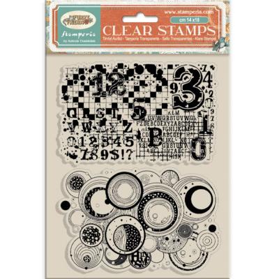 Stamperia Furry Friends Stempel - 2 Patterns