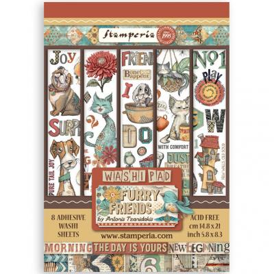 Stamperia Furry Friends - Washi Pad
