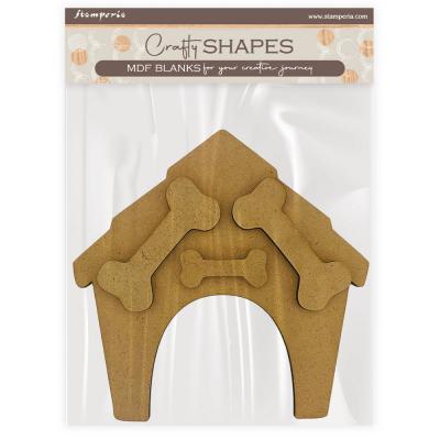 Stamperia Furry Friends - Doghouse and Bones