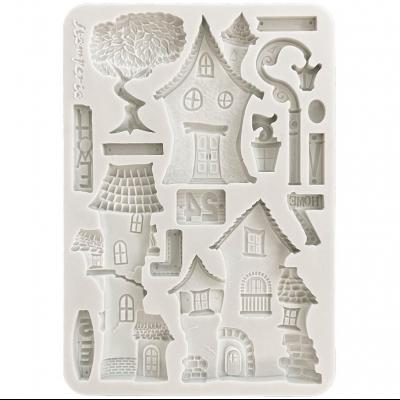 Stamperia Furry Friends - Houses