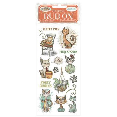 Stamperia Furry Friends - Cat